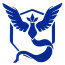 Pokemon Go Blue Team Mystic Window Decal