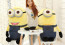 Giant Stuffed Minion - 4 Feet