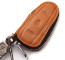 Tesla Leather Car Key Holder Ring 