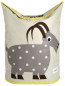 3 Sprouts Canvas Storage Laundry Hamper Goat