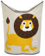 3 Sprouts Canvas Storage Laundry Hamper Lion