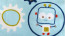 Living Textiles Lolli Living Baby Bot Boa Bassinet Cradle Blanket - Robot