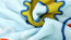 Living Textiles Lolli Living Baby Bot Boa Bassinet Cradle Blanket - Robot