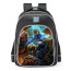 Smite Ares SWC 2015 Skin School Backpack