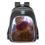 Smite Cernunnos Plushie Skin School Backpack