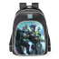 Smite Chernobog Biohacker Skin School Backpack