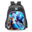 Smite Chronos Super Chronos 64 Skin School Backpack