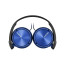 Sony MDR-ZX310 Blue Wired Headphones