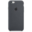 Apple iPhone 6 6s Silicone Case - Charcoal Grey