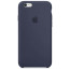 Apple iPhone 6 6s Silicone Case - Midnight Blue
