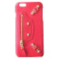 Balenciaga Leather iPhone 6 6s Plus Case - Red