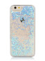 Skinnydip Glitter Liquid Hearts iPhone 6 6s Case - Blue