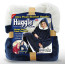 Ontel Huggle Hoodie Hooded Robe Sweatshirt, Blue - As Seen on TV