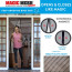 Magic Mesh Hands Free Magnetic Screen Door