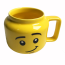 Lego Minifigure Ceramic Mug