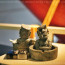 Moai Stone Statue Ashtray Decoration