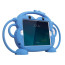 iPad Air, iPad Air 2, iPad Pro 9.7, iPad 9.7 Kids Heavy Duty Silicone Monkey Protective Standing Case