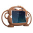 iPad Air, iPad Air 2, iPad Pro 9.7, iPad 9.7 Kids Heavy Duty Silicone Monkey Protective Standing Case