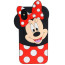 Minnie Mouse Silicone 3D iPhone X XS Case