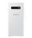 Official Samsung Galaxy S10+ Plus Silicone Cover Case - White