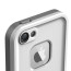 Waterproof Shockproof iPhone 5 Waterproof Protective Case - White/Grey