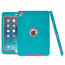 iPad Pro 9.7 Defender Case Light Sky Blue / Pink