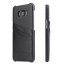 Genuine Leather Back Card Holder Case for Galaxy S8 Plus