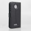 Moto Z Leather Wallet ID Holder Flip Case