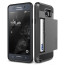 Verus Damda Hard Credit Card ID Holder Case For Galaxy Note 5 Steel Silver