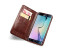 Leather Wallet Lanyard Cardholder Case for Galaxy Note 7 Brown
