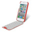 Melkco Premium Leather Case for Apple iPhone 5 - Jacka Type (Red)
