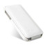 Melkco Premium Leather Case for Apple iPhone 5 - Jacka Type (White)