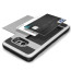 Verus Damda Hard Credit Card ID Holder Case For Galaxy S6 Edge Plus Satin Silver
