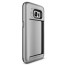 VRS Design Damda Hard Credit Card ID Holder Case For Galaxy S7 Edge Satin Silver