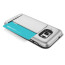 VRS Design Damda Hard Credit Card ID Holder Case For Galaxy S7 Satin Silver