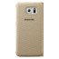 Official Samsung Galaxy S7 Flip Wallet Cover - Gold