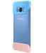 Samsung Galaxy S8+ Plus 2Piece Cover Blue/Pink