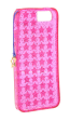 Juicy Couture Case for iPhone 5 5s Starburst Jelly Pink Glitter