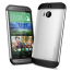 Spigen SGP HTC One (M8) Case Slim Armor Satin Silver
