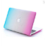 MacBook Pro Skin Shell Full Body Case for MacBook Air Pro Retina 11 13 15 All Models Blue to Pink