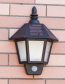 Solar Power LED Mounted Wall Lamp