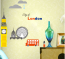 City of London Wall Decal Sticker