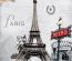 Eiffel Tower Wall Decal Sticker