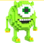 Loz Toy Nano Building Block Gift Series “Mike Wazowski” Monsters Inc