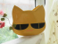 Cute Cat 3D Vinyl Purse
