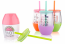 Tanana Summer Iced Drink Short Cup with lid & straw 300ml, 10oz