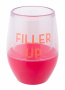 Tanana Stylish Party Iced Drink Short Tumbler with Silicon Tight Lid and Straw
