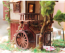 Forest Tree House DIY Miniature House Model Glass Globe Ornament with Voice Control Led Lights Christmas Gift Idea