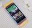 HTC One M8 Original Double Dip Case Blue Red Yellow