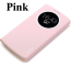 LG G3 Rock Quick Circle Leather Case Pink